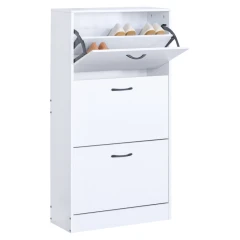 Botník, 3-řadý, bílá, BOTORIA