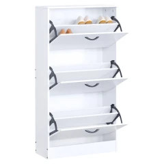 Botník, 3-řadý, bílá, BOTORIA