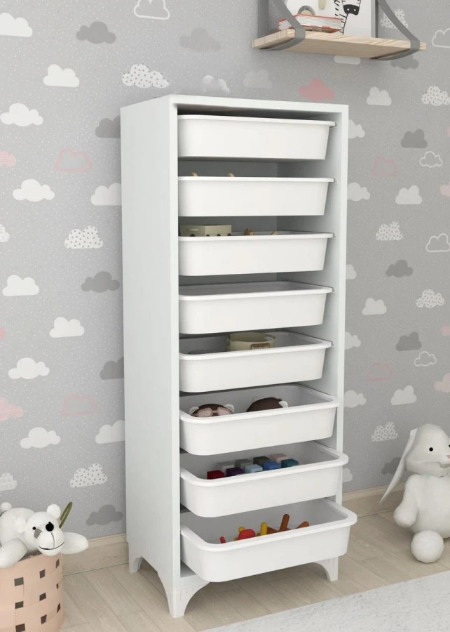 Skříňka XALI - bílá