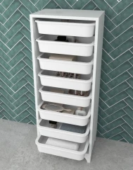 Multifunkční skříňka xali bílá