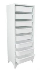 Multifunkční skříňka xali bílá