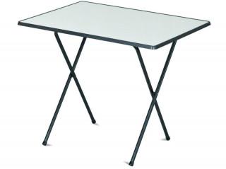 Kempingový stůl 60x80 SEVELIT - antracit/bílá