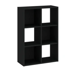 Regál 6P CARINO - černá