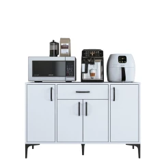 SOLARINO multifunkční skříň, bílá