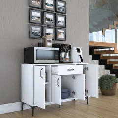 SOLARINO multifunkční skříň, bílá