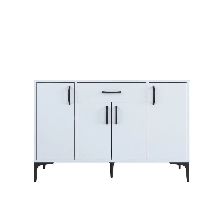 Komoda SOLARINO - bílá