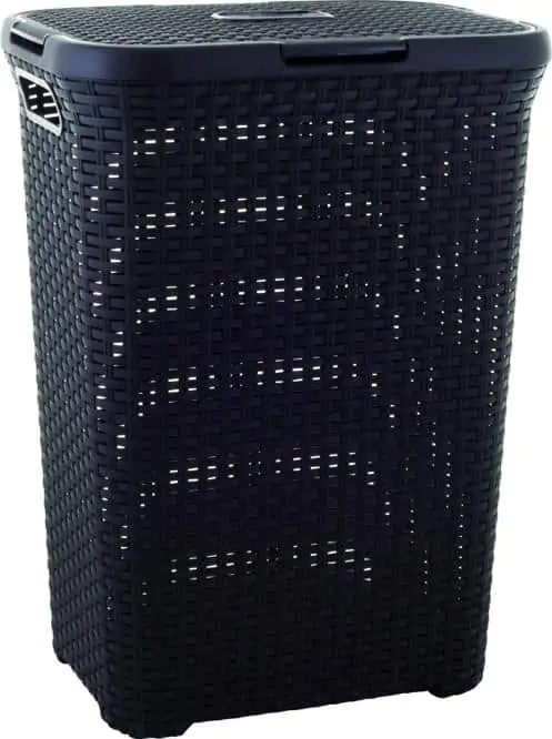 Curver Koš na prádlo STYLE RATTAN 60L - hnědý