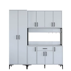 SINAGRA víceúčelová policová skříň, bílá