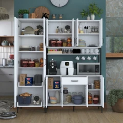 SINAGRA víceúčelová policová skříň, bílá