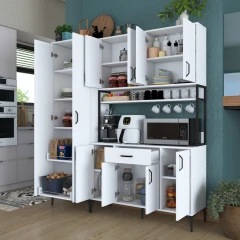 SINAGRA víceúčelová policová skříň, bílá