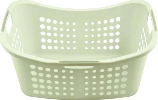 Koš na čisté prádlo VICTORIA 50L - vintage