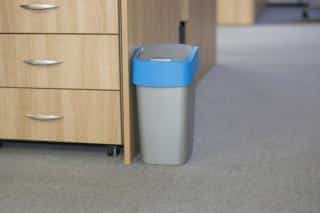 Odpadkový koš FLIPBIN 10L - modrý