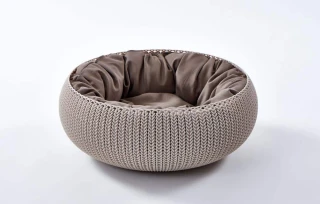 KNIT pelíšek - písková
