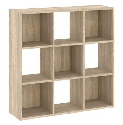Regál vysoký 9P CARINO - dub sonoma