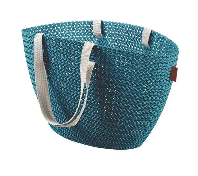Bag EMILY KNIT - modrá