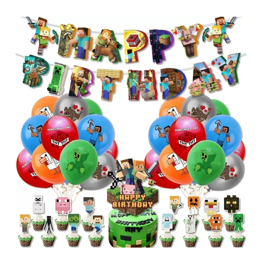 Velká narozeninová sada Minecraft OPBH2285