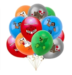 Velká narozeninová sada Minecraft 72ks