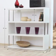 Regál BENITO - bílý č.3