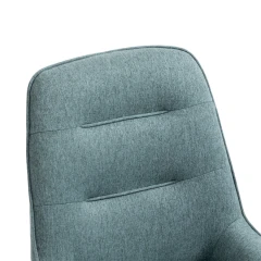 Otočná jídelní židle KANAD světle modrá