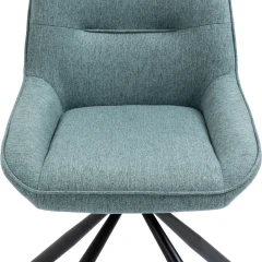 Otočná jídelní židle KANAD světle modrá