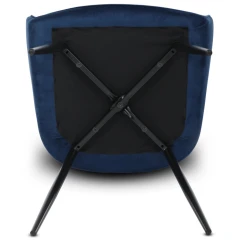 Jídelní židle DCH-215 BLUE4 - modrá č.8