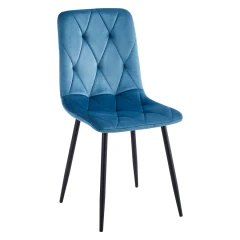 Jídelní židle MELITA zelenomodrá