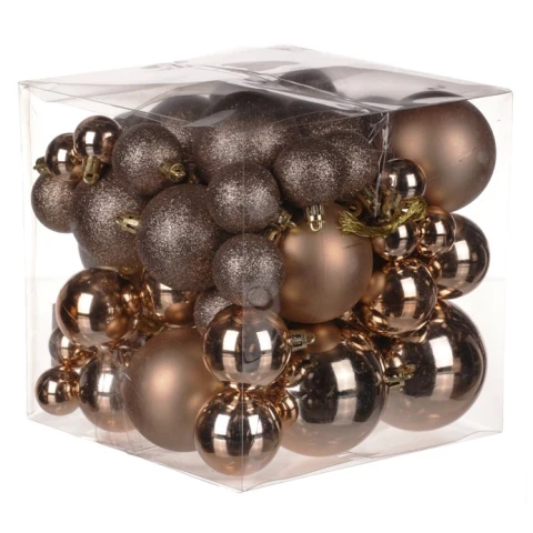 Ozdoby plastové (62 ks) VAK123-COP