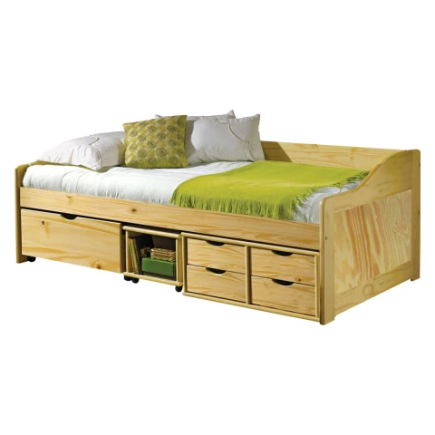 Jednolůžková postel se zásuvkami MAXIMA