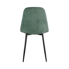 Jídelní židle AMALFI zelený manšestr
