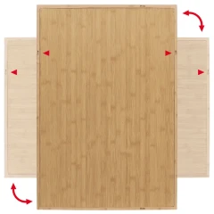 Zrcadlo AZR-B044 NAT - přírodní č.4