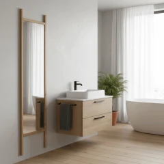 Zrcadlo 180 AZR-B028 NAT - přírodní č.2