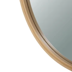 Zrcadlo kulaté AZR-B053 NAT - přírodní č.4
