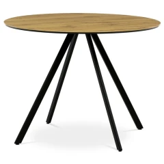 Jídelní stůl kulatý HT-R5010 OAK č.1