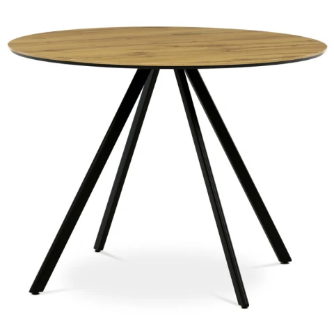 Jídelní stůl kulatý HT-R5010 OAK
