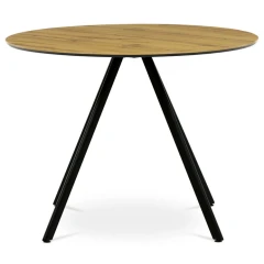 Jídelní stůl kulatý HT-R5010 OAK č.2