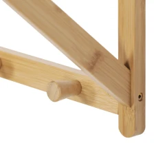 Věšák, bambus, přírodní, DR-B004 NAT