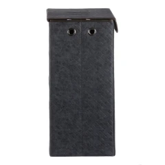 Koš pádelní - látkový s víkem, modrá barva