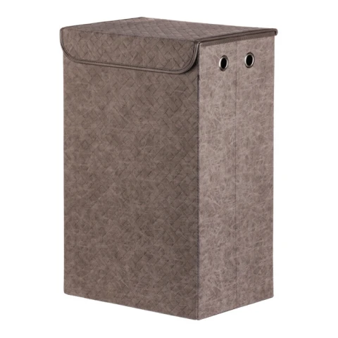 Prádelní koš s víkem DT3009 GREY