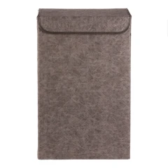 Koš pádelní - látkový s víkem, šedá barva