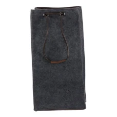 Koš prádelní - látkový, stahovací, modrá barva