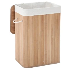 Koš na prádlo, bambus, přírodní, APK-E1010 NAT