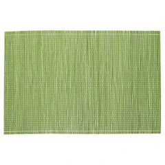 Prostírání bambusové - zelené, 45 x 30 cm, cena za sadu 4 ks