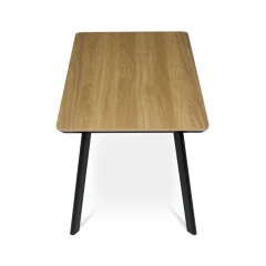 Jídelní stůl 140x80cm, mdf, dub, HT-531 OAK