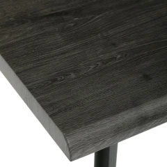 Jídelní stůl 130x80cm, mdf, šedý dub, HT-F4413 GREY
