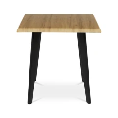 Jídelní stůl 130x80cm, mdf, divoký dub, HT-F4413 OAK