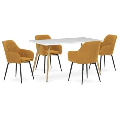 Jídelní stůl 140x80cm, mdf HT-W1214 WT