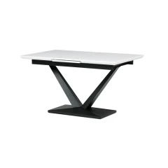 Jídelní stůl rozkládací 140-180x85 cm, mdf HT-W1630 WT