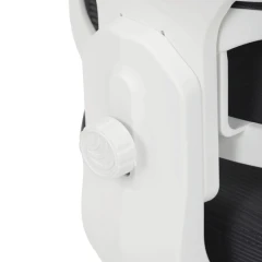 Dětská židle, výškově nastavitelná, šedá síťovina, KA-K1063 GREY