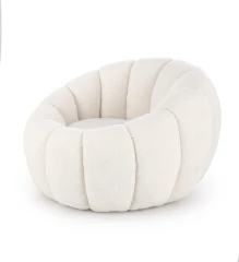 GASPAR fotel wypoczynkowy kremowy (1p=1szt)