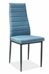 Jídelní čalouněná židle H-265 modrá